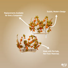 Load image into Gallery viewer, Interchangeable Leaves Curved Cat Canopy (Set of Two), Mixed Maple