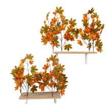 Load image into Gallery viewer, Interchangeable Leaves Rectangular Cat Canopy (Set of Two), Mixed Maple