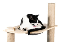 Load image into Gallery viewer, 2-Level Cat Condo with Hammock Bed and Scratching Post