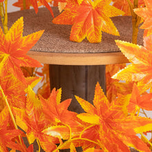 Load image into Gallery viewer, 4ft Interchangeable Leaves Cat Tree Square Base, Orange Blaze